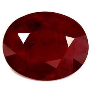 Oval Red Ruby 2.19ct loose gemstone