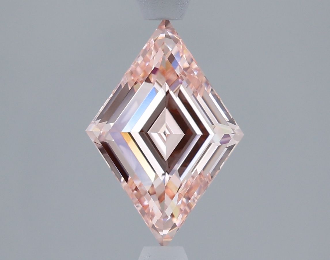 Lozenge Fancy Intense Pink Lab-grown Diamond 2.01ct VVS2 loose diamond