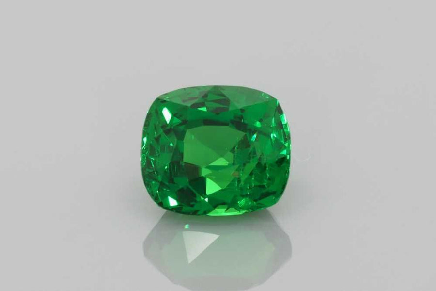 Cushion Green Garnet 1.48ct loose gemstone