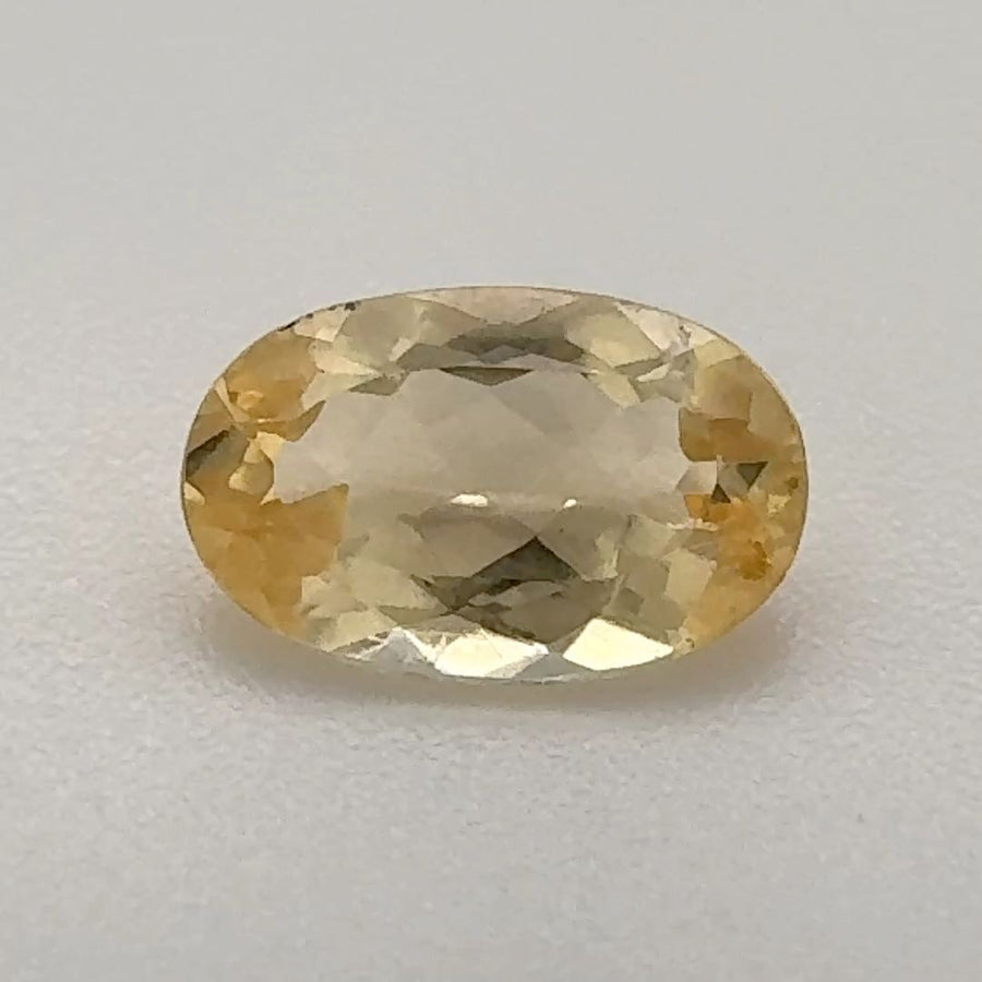Oval Yellow Topaz 1.045ct loose gemstone