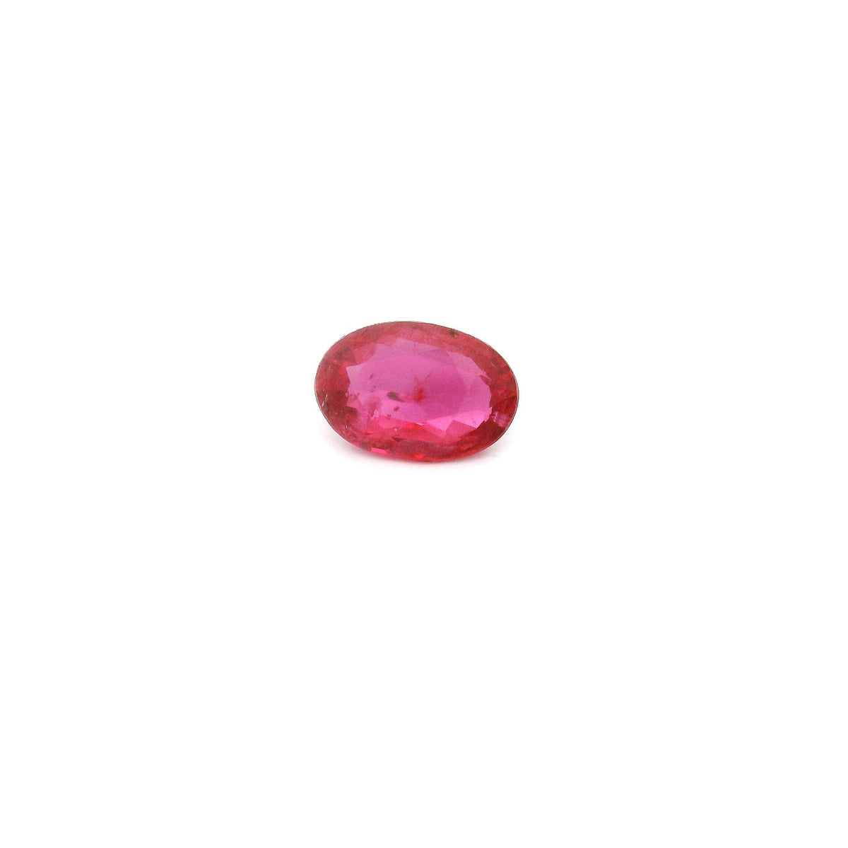 Oval Red Ruby 0.55ct loose gemstone