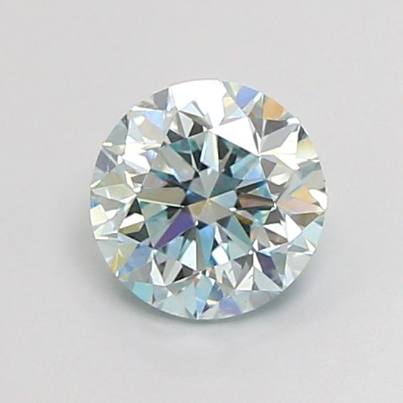 Round Fancy Greenish Blue Lab-grown Diamond 1.2ct VS2 loose diamond