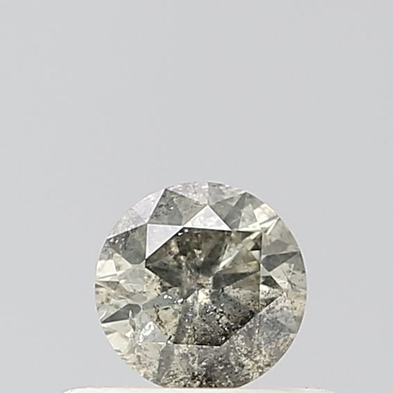 Round Salt And Pepper Natural Diamond 0.31ct VVS1 loose diamond