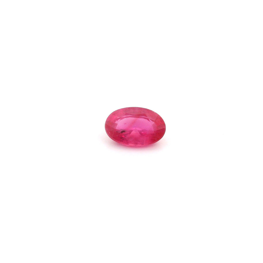 Oval Red Ruby 0.53ct loose gemstone