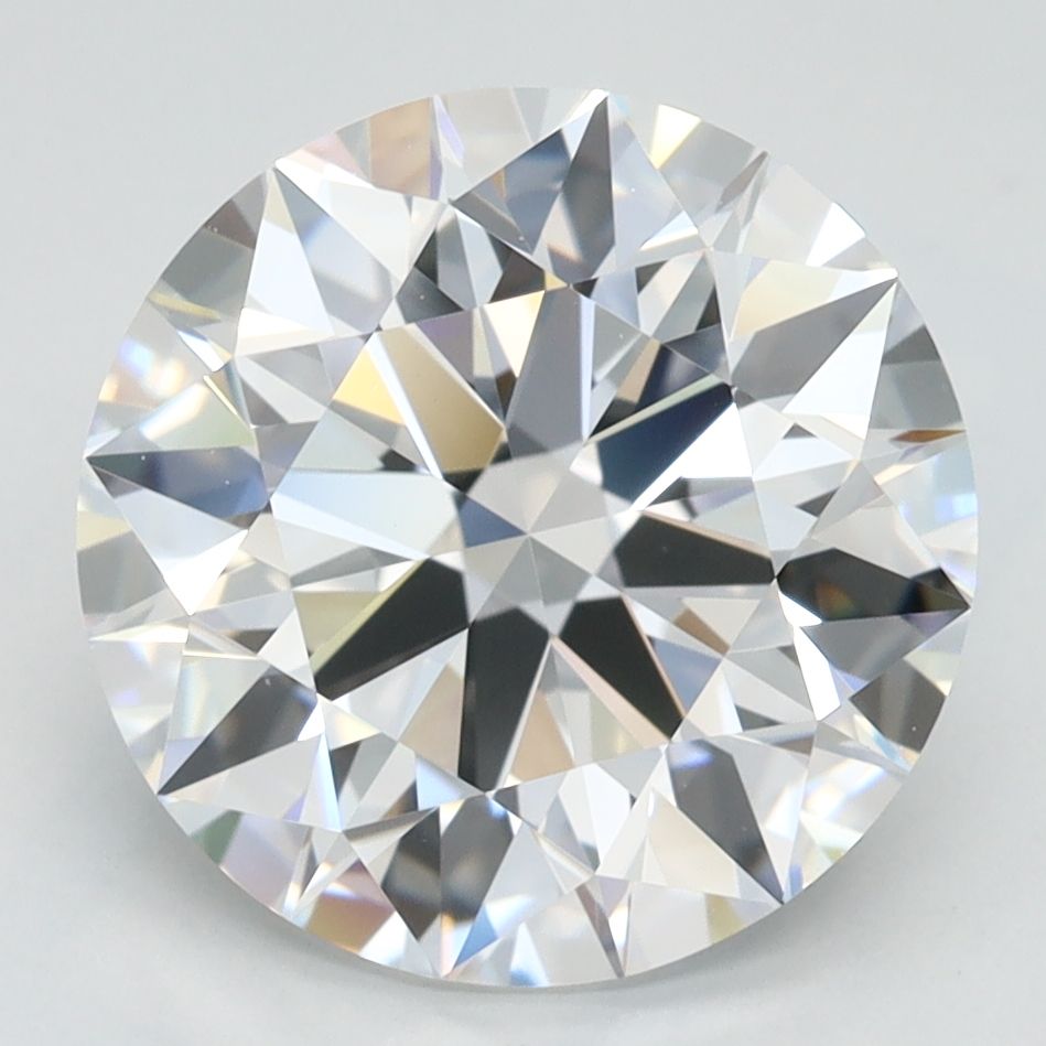 Round Lab-Grown Diamond 3.48ct D IF