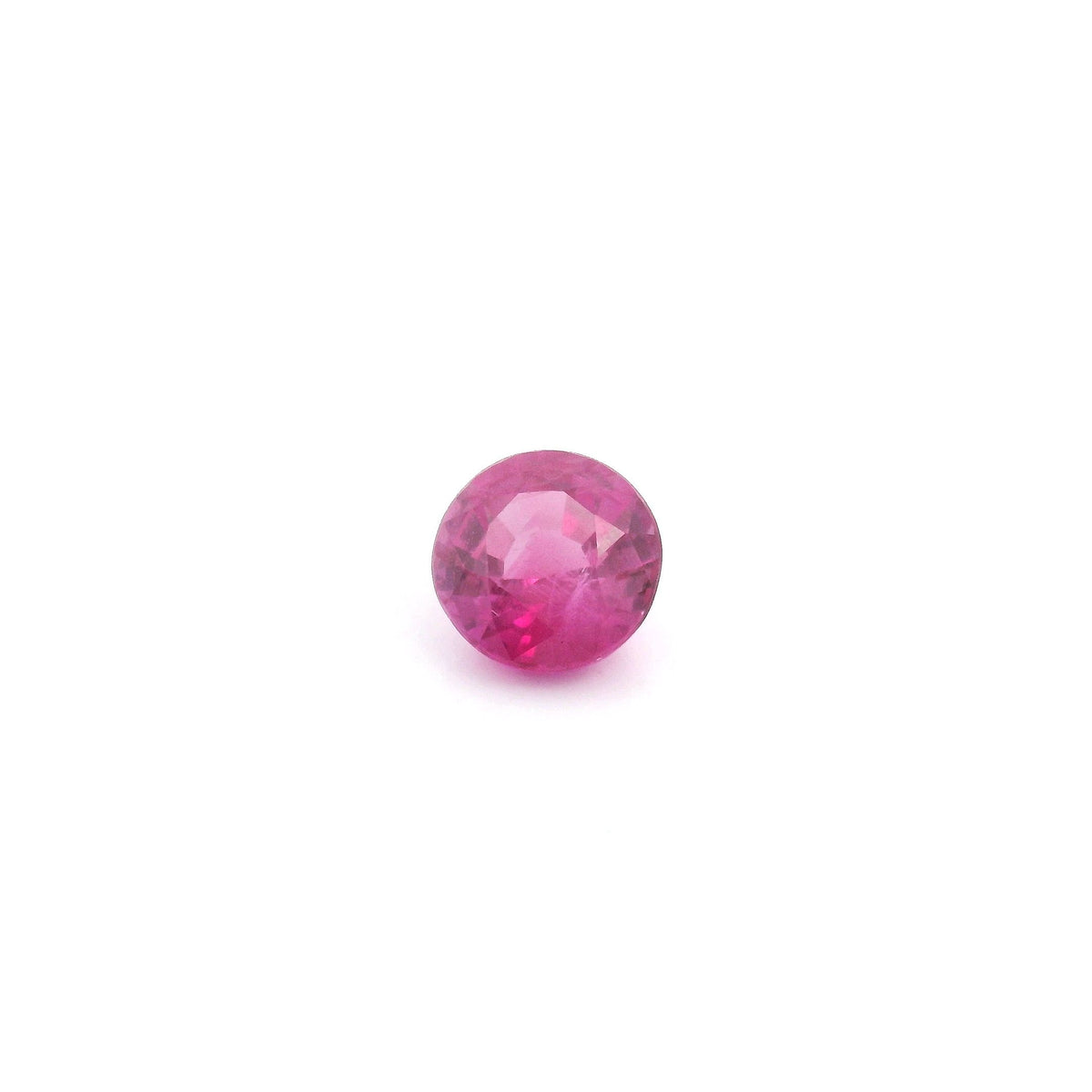 Round Red Ruby 0.85ct loose gemstone