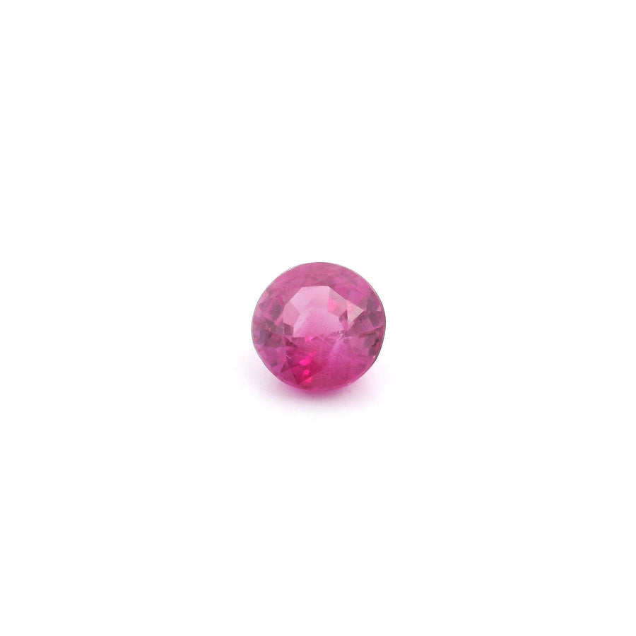Round Red Ruby 0.85ct loose gemstone
