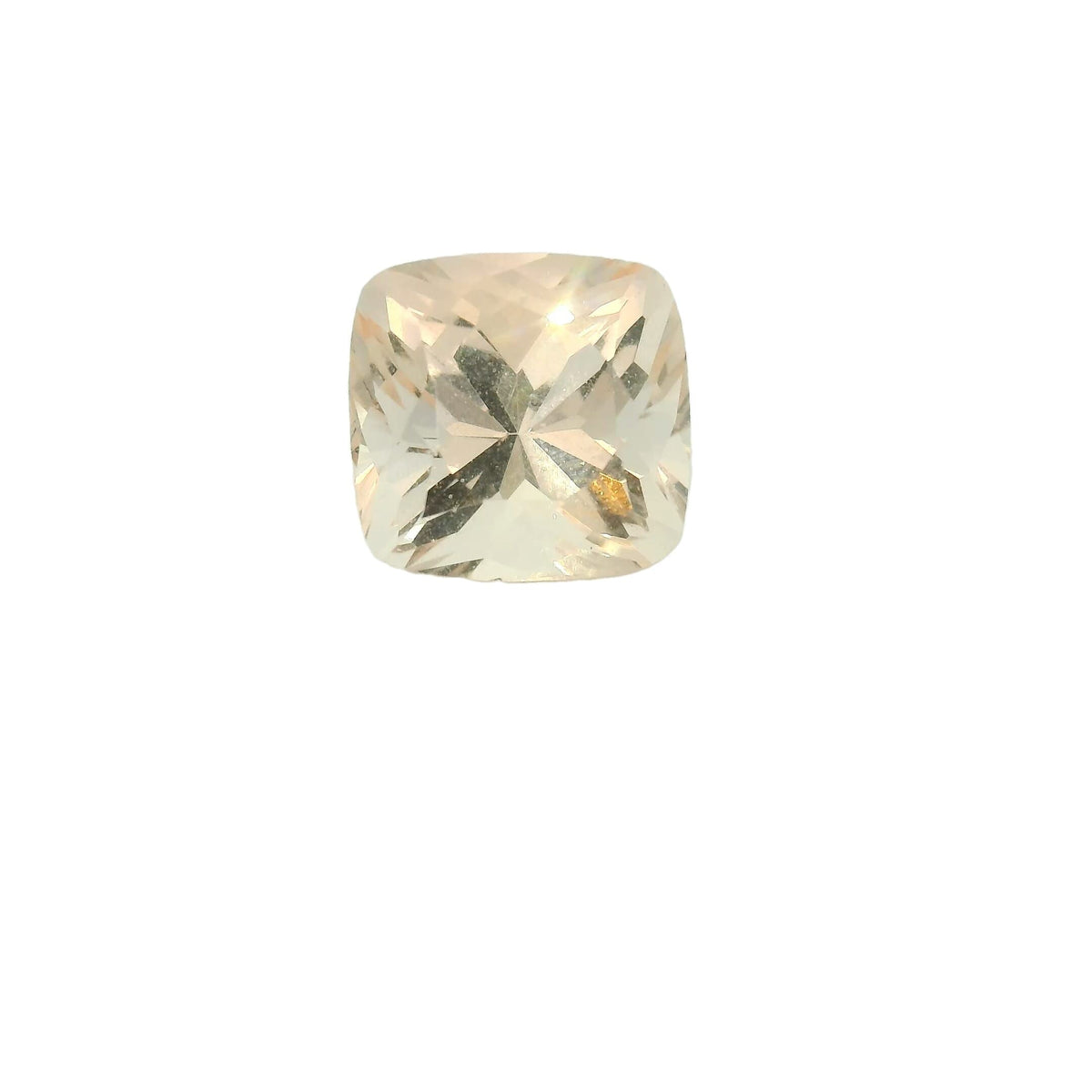 Cushion Pink Morganite 4.79ct loose gemstone