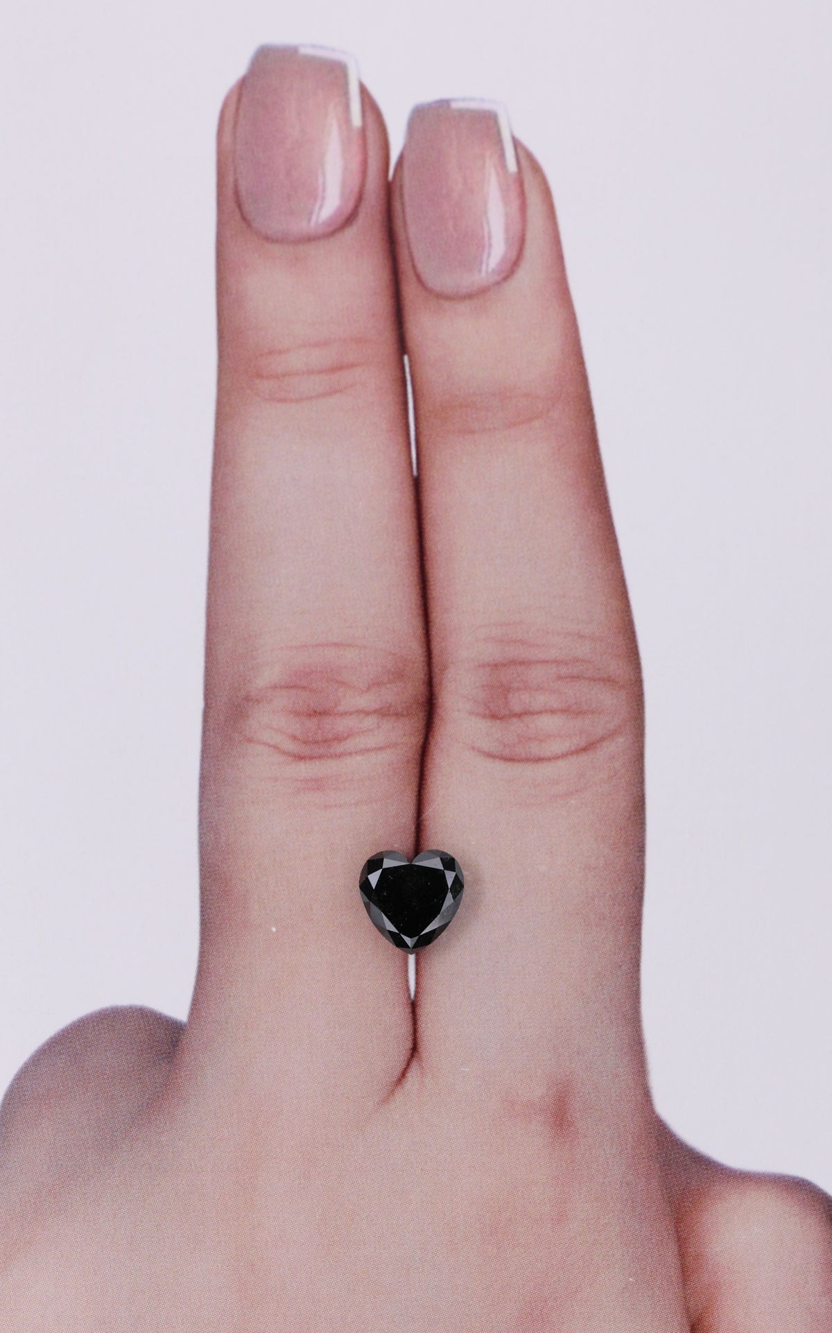 Heart Fancy Black Natural Diamond 1.64ct VVS2 loose diamond