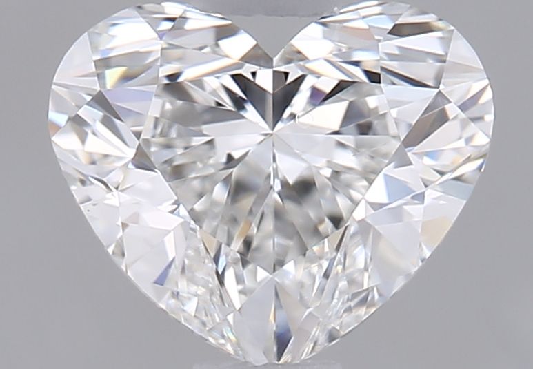 Heart Natural Diamond 0.90ct F VS2