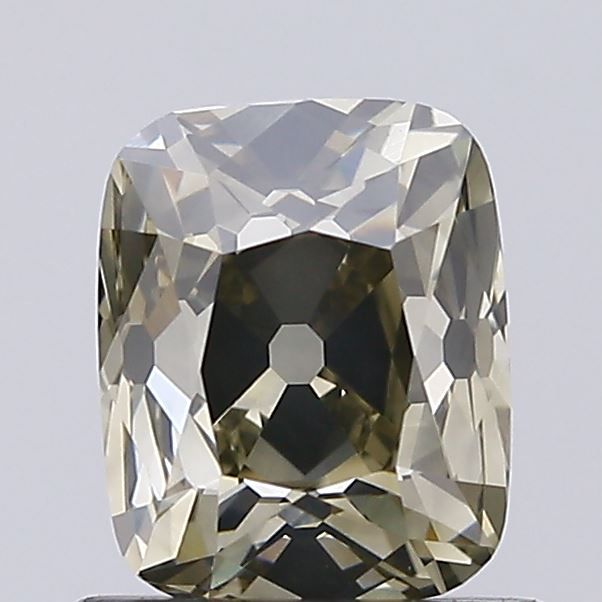 Old Miner Fancy Greenish Gray Natural Diamond 0.88ct VS1 loose diamond