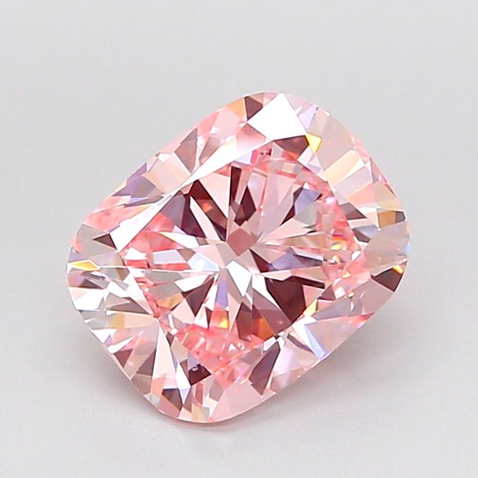 Cushion Fancy Intense Pink Lab-grown Diamond 1.99ct VS2 loose diamond