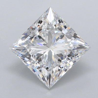 Princess Lab-Grown Diamond 2.57ct D FL