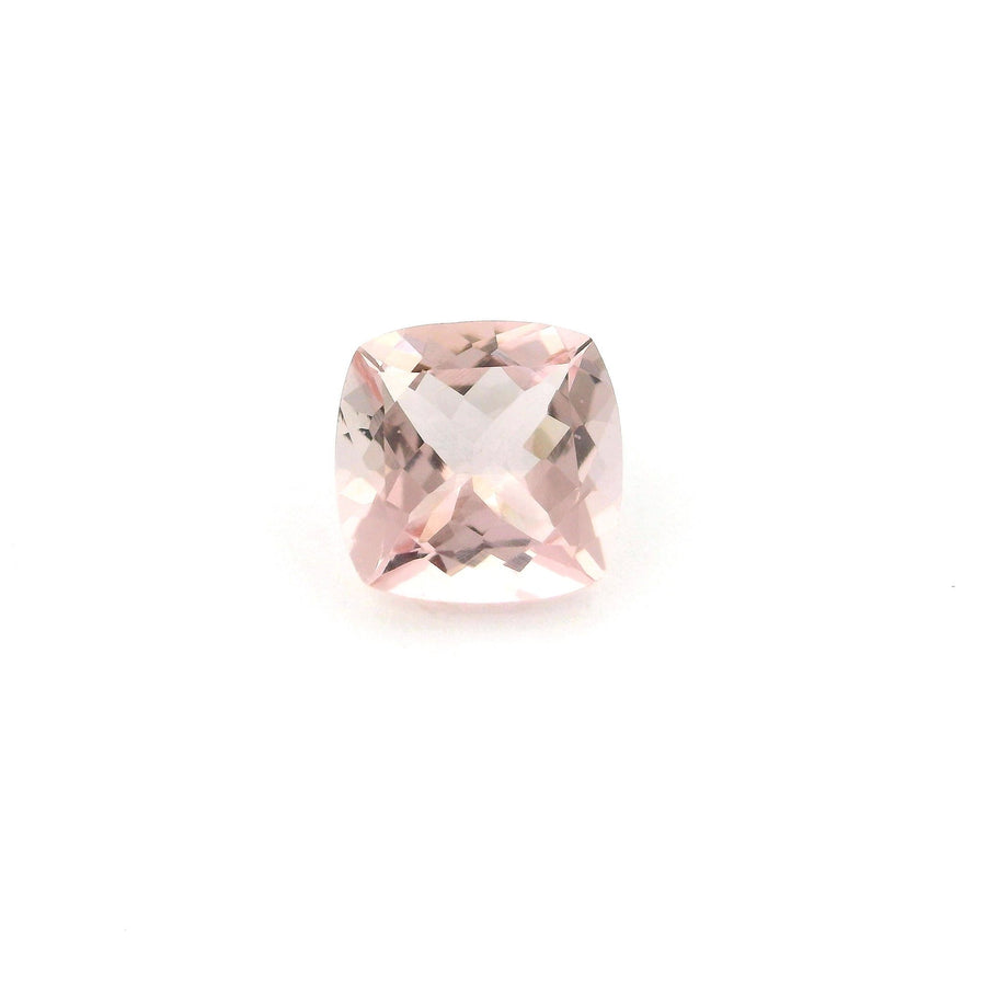 Cushion Pink Morganite 1.95ct loose gemstone