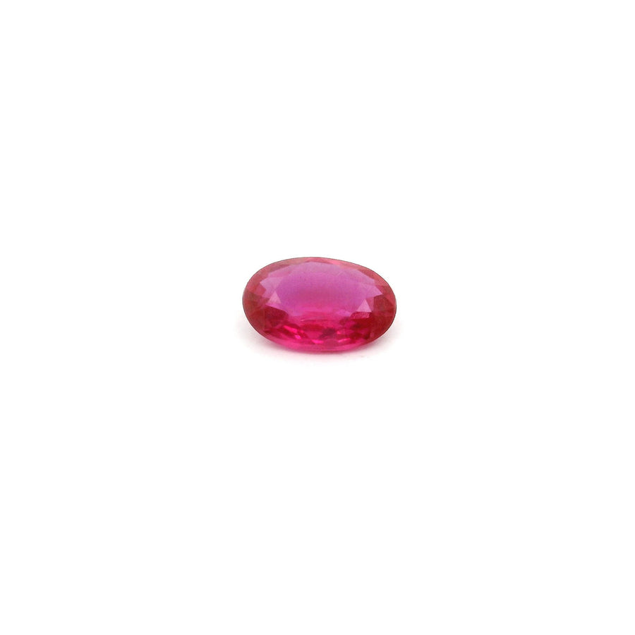 Oval Red Ruby 0.48ct loose gemstone