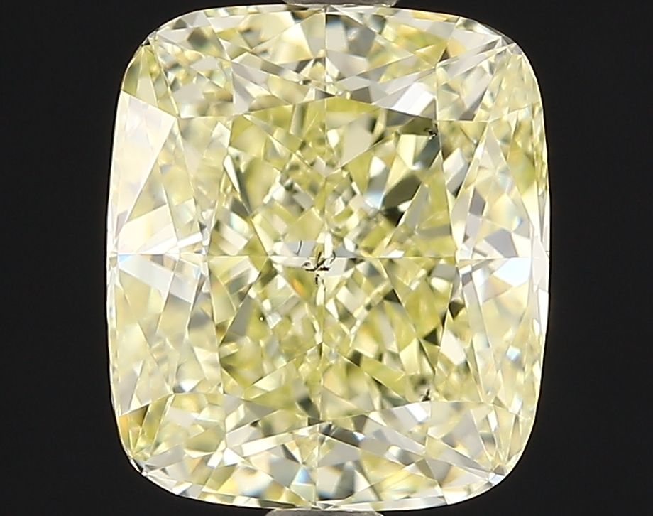 Cushion Fancy Yellow Natural Diamond 2.03ct SI1 loose diamond