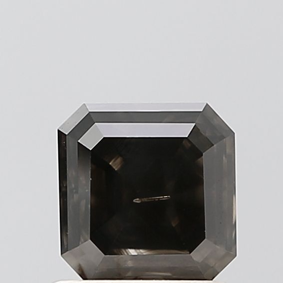 Asscher Salt And Pepper Natural Diamond 1.06ct VVS2 loose diamond