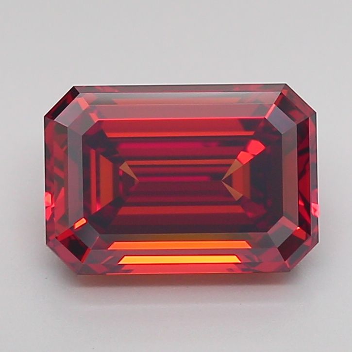Emerald Fancy Vivid Orange Lab-grown Diamond 2.5ct VVS1 loose diamond