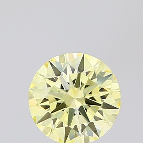 Round Fancy Yellow Lab-grown Diamond 0.6ct VVS1 loose diamond