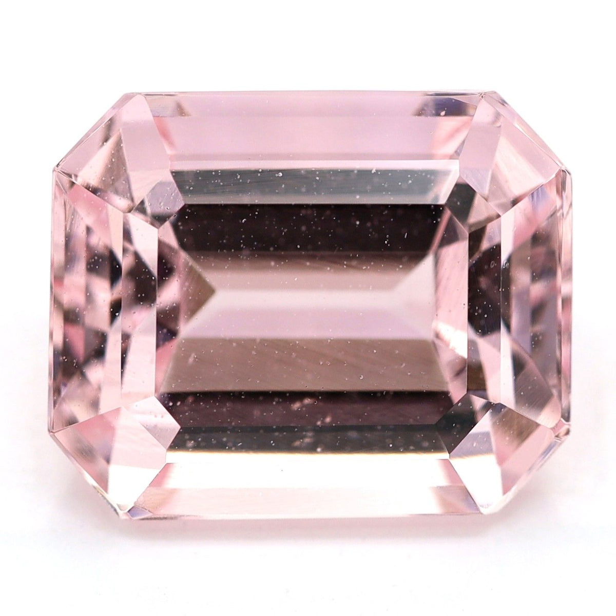 Emerald Pink Morganite 6.31ct loose gemstone