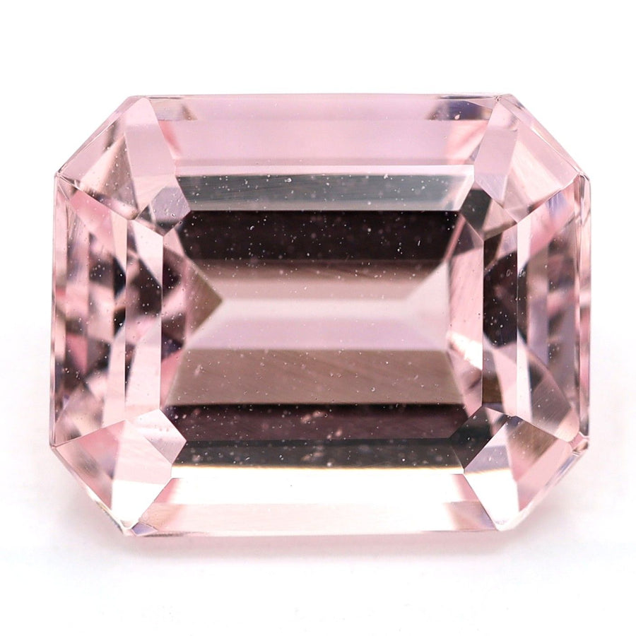 Emerald Pink Morganite 6.31ct loose gemstone