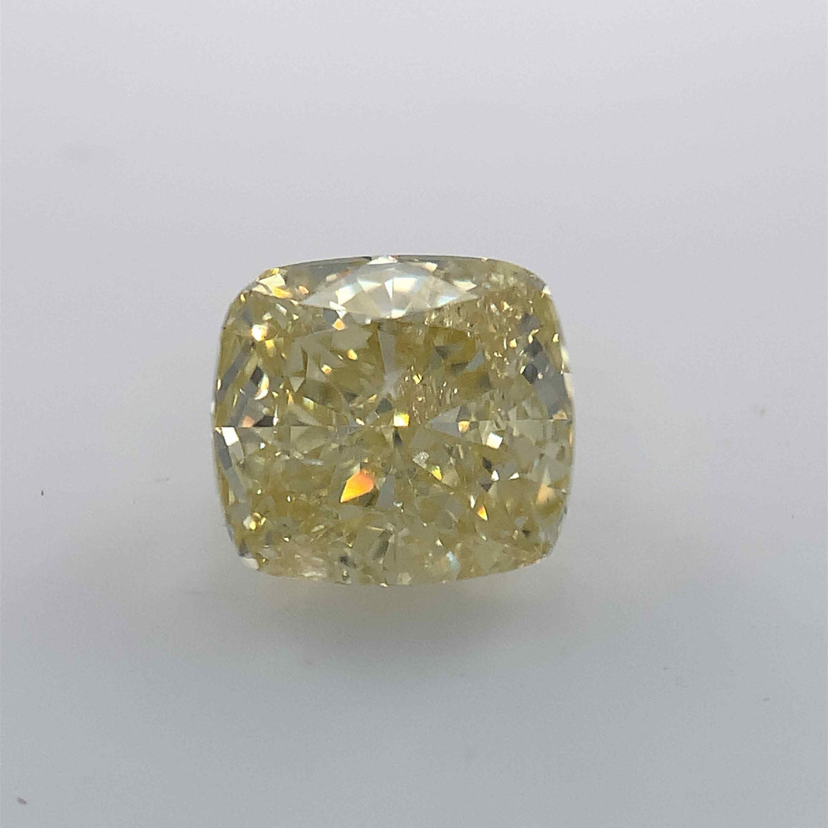 Cushion Fancy Yellow Natural Diamond 1.71ct SI2 loose diamond