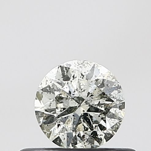 Round Salt And Pepper Natural Diamond 0.32ct VVS1 loose diamond
