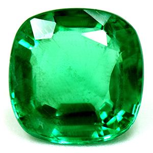 Cushion Green Emerald 1.78ct loose gemstone