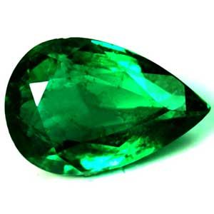 Pear Green Emerald 1.63ct loose gemstone