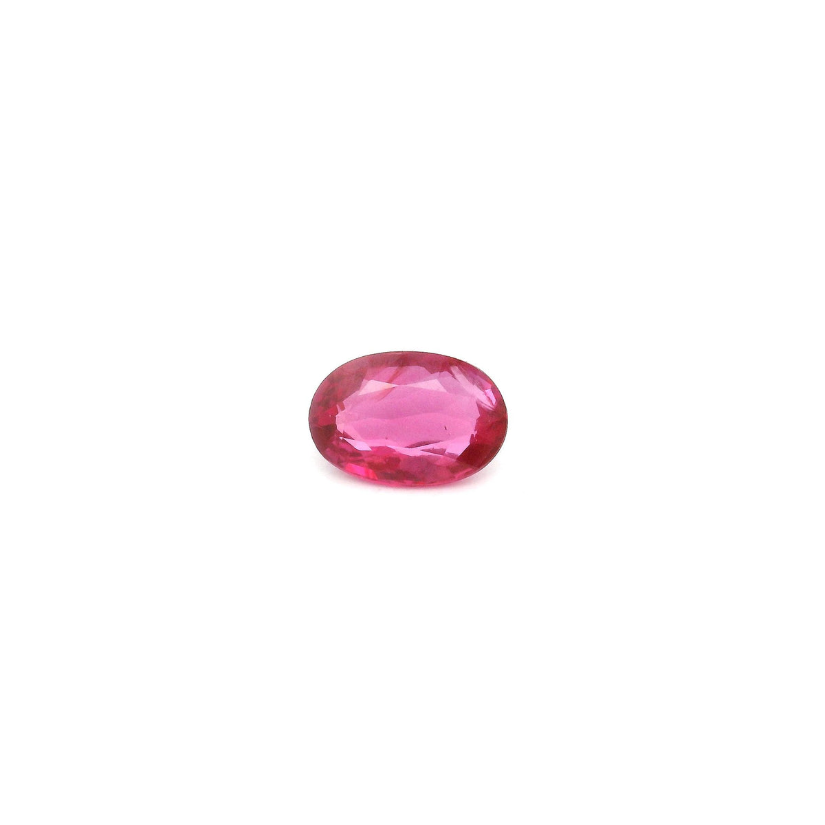 Oval Red Ruby 0.51ct loose gemstone