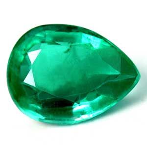 Pear Green Emerald 1.37ct loose gemstone