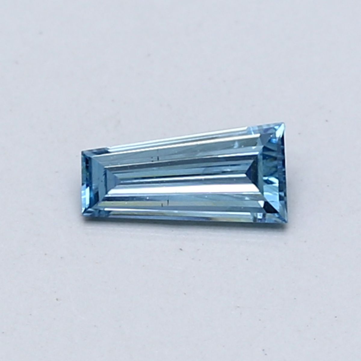 Tapered Baguette Fancy Intense Blue Lab-grown Diamond 0.21ct VS2 loose diamond
