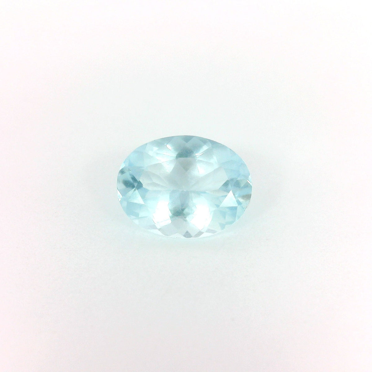Oval Blue Aquamarine 1.51ct loose gemstone