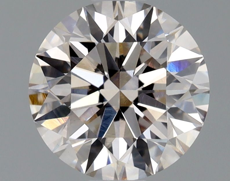 Round Fancy Light Pinkish Blue Natural Diamond 0.81ct VS1 loose diamond