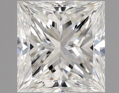 Princess Natural Diamond 0.61ct F VVS1