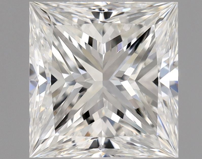 Princess Natural Diamond 0.61ct F VVS1
