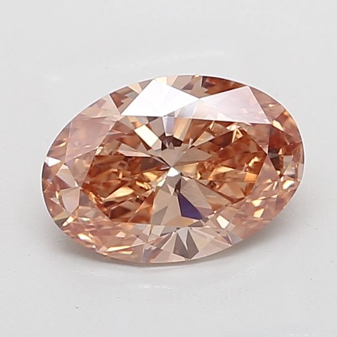 Oval Fancy Brown Lab-grown Diamond 3.03ct VS1 loose diamond
