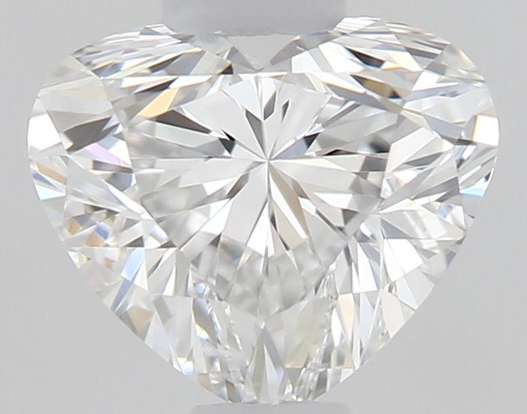 Heart Natural Diamond 0.53ct D IF