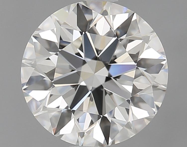 Round Natural Diamond 1.06ct H IF