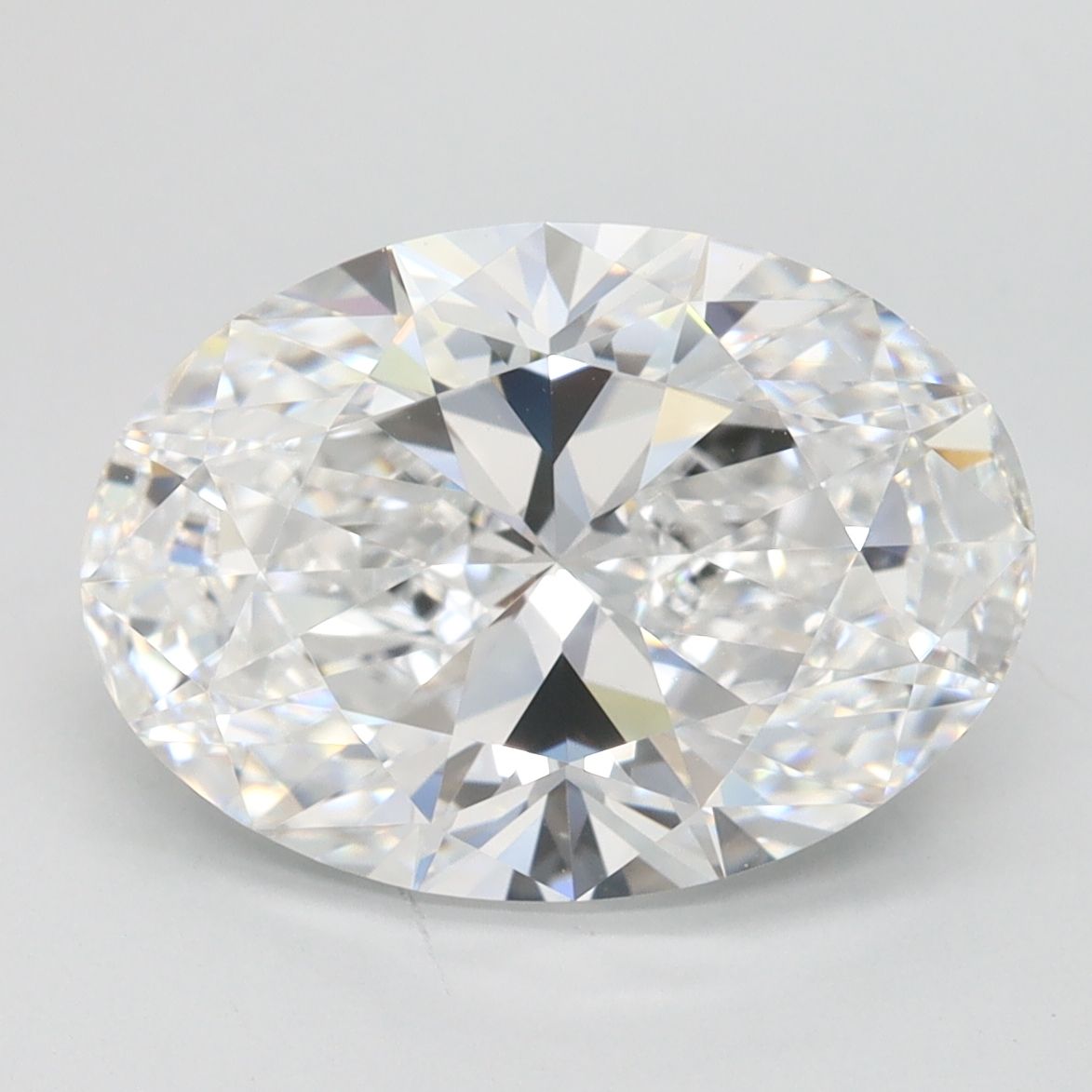 Oval Lab-Grown Diamond 3.43ct D FL