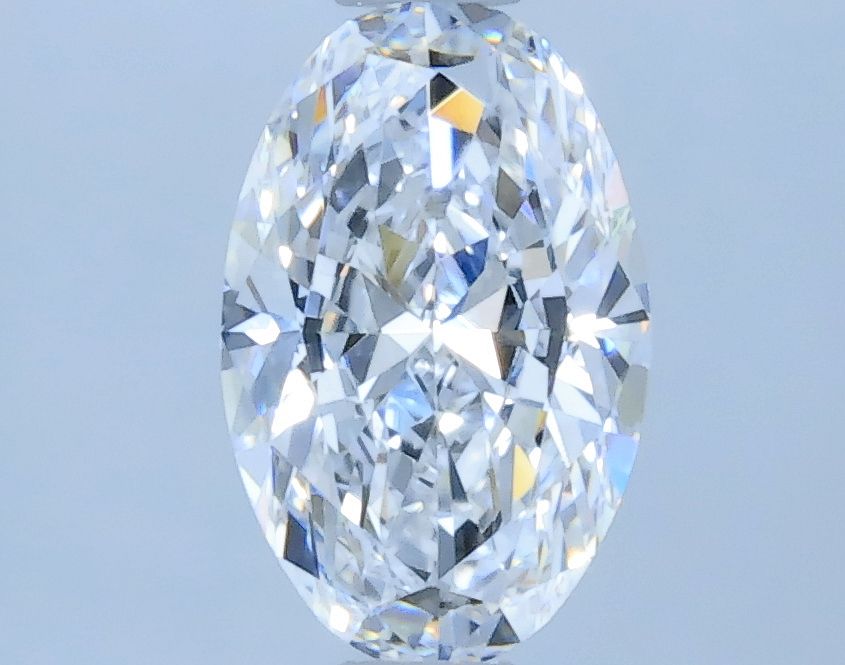 Oval Natural Diamond 0.57ct D IF