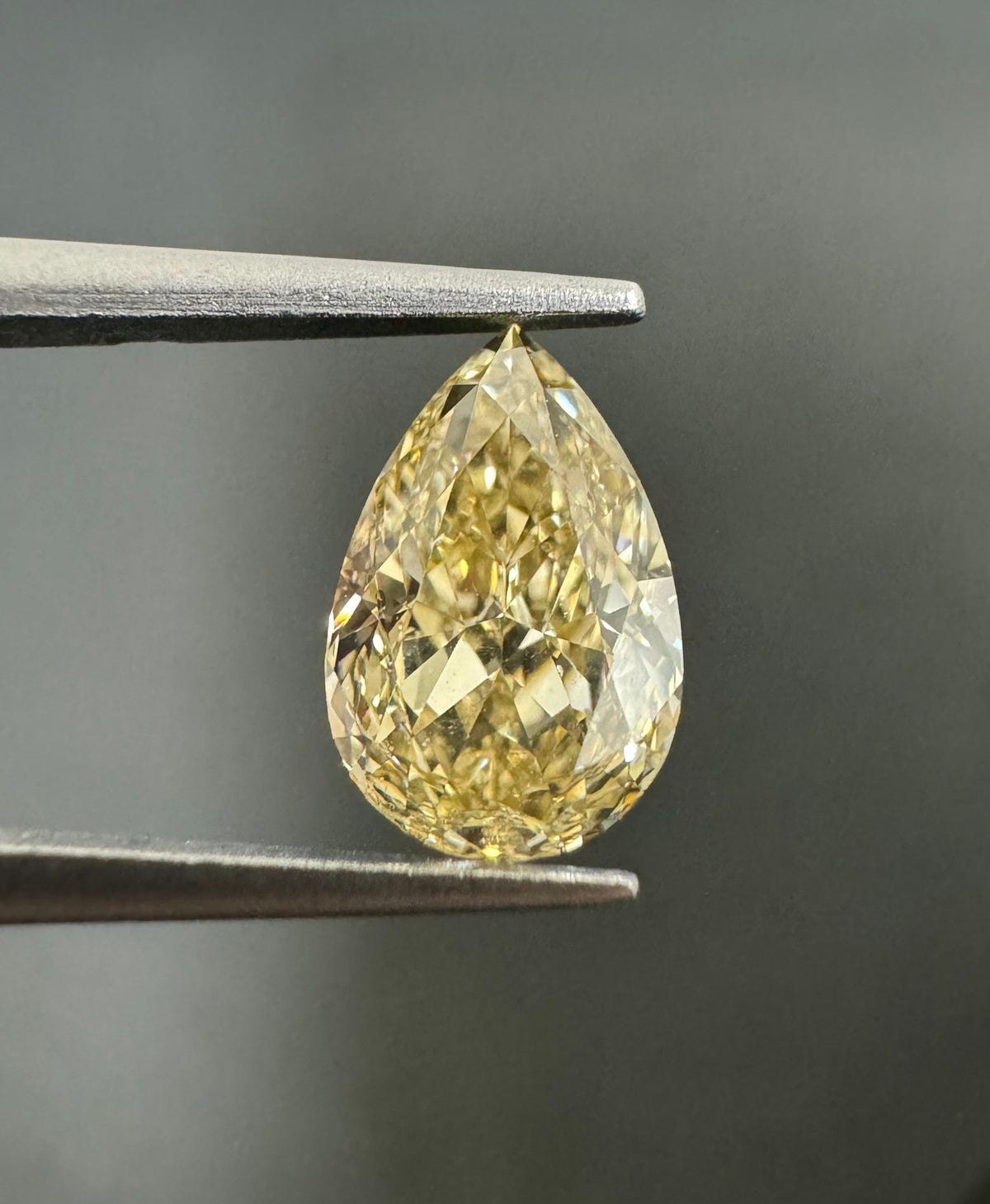 Pear Fancy Brownish Yellow Natural Diamond 1.09ct SI1 loose diamond
