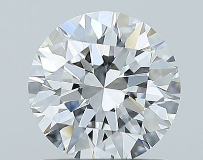 Round Natural Diamond 1.07ct D IF