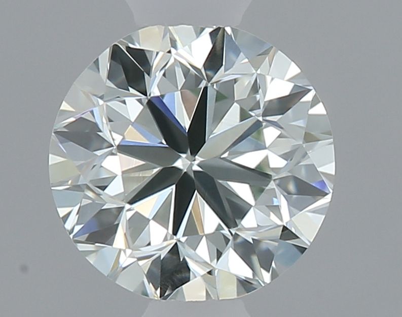 Round Very Light Green Natural Diamond 0.5ct VVS1 loose diamond