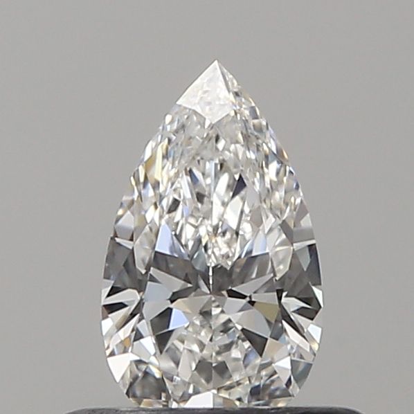 Pear Natural Diamond 0.38ct F VVS1