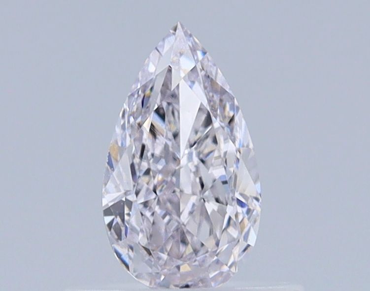 Pear Faint Pink Natural Diamond 0.5ct VS2 loose diamond