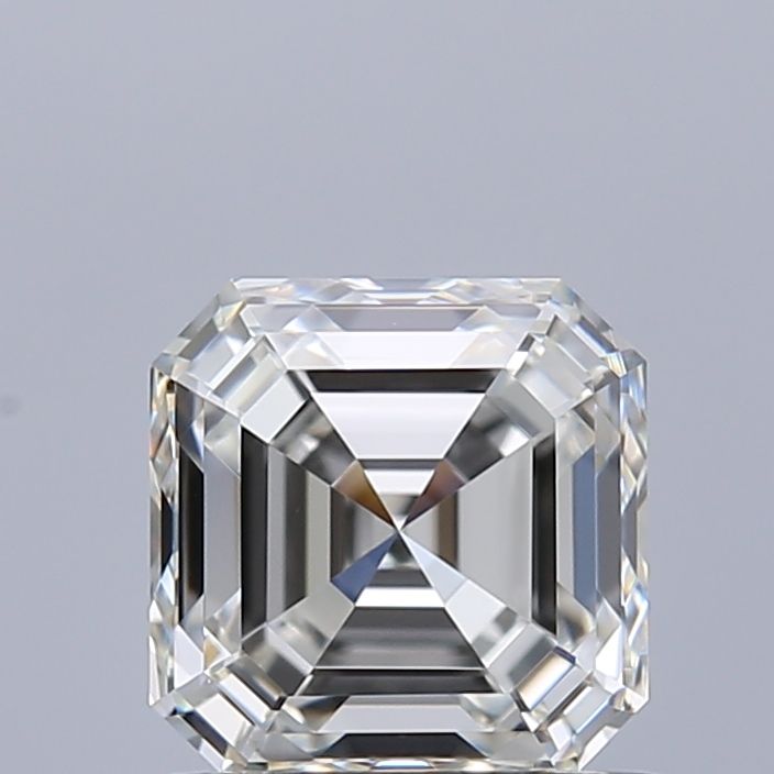 Asscher Natural Diamond 0.91ct I VS1