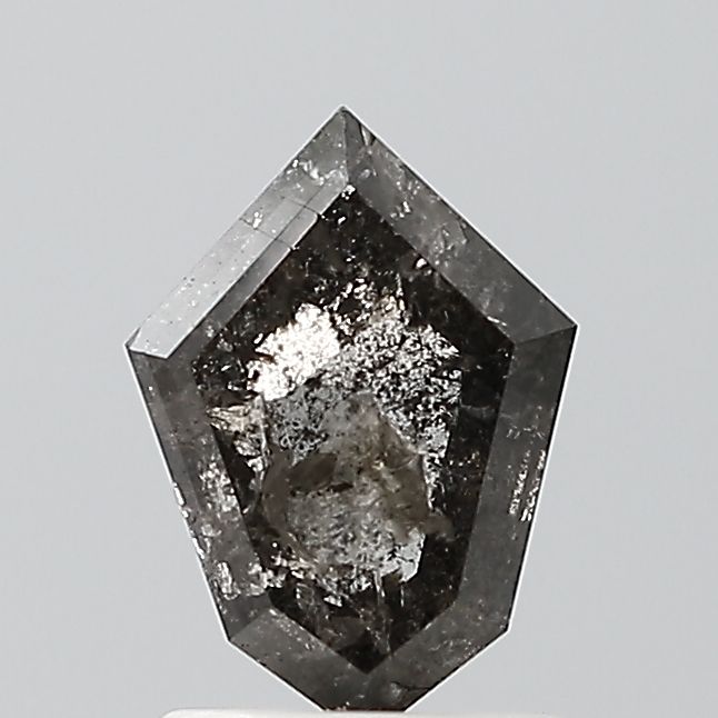 Bullet Salt And Pepper Natural Diamond 1.13ct VS2 loose diamond