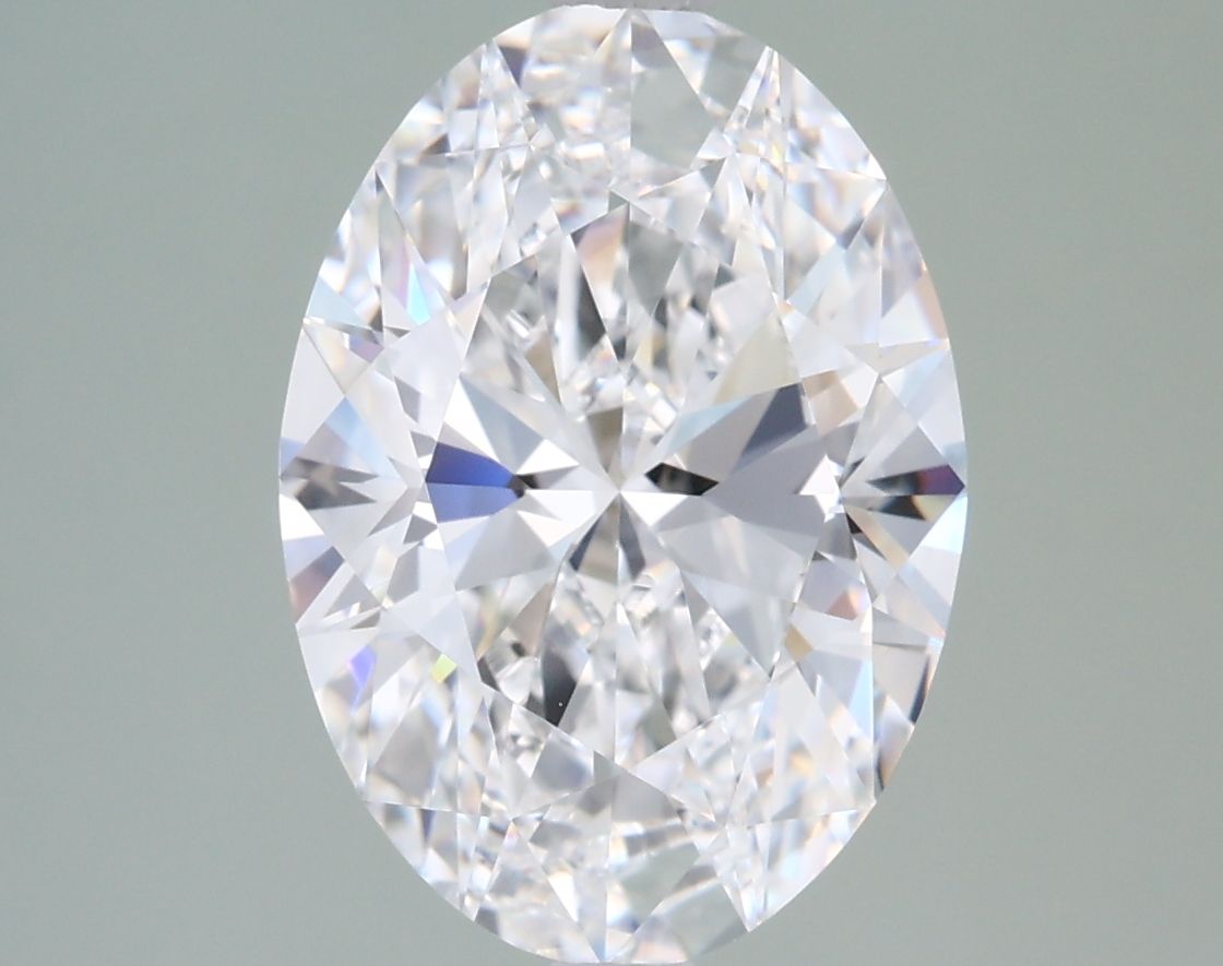 Oval Lab-Grown Diamond 3.06ct D VVS1