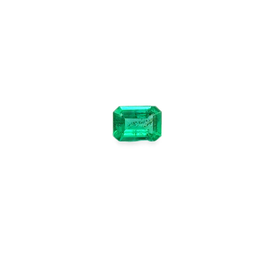Octagonal Green Emerald 1.23ct loose gemstone